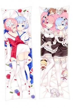 Rem Ram Re:Zero Body hug dakimakura girlfriend body pillow cover