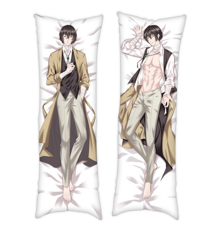 Bungo Stray Dogs Osamu Dazai Anime Dakimakura Japanese Hugging Body PillowCover