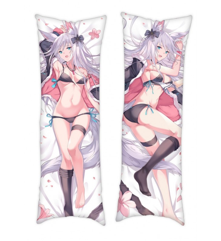 Kuroinu Kedakaki Seijo wa Hakudaku ni Somaru Anime Dakimakura Japanese Hugging Body PillowCover