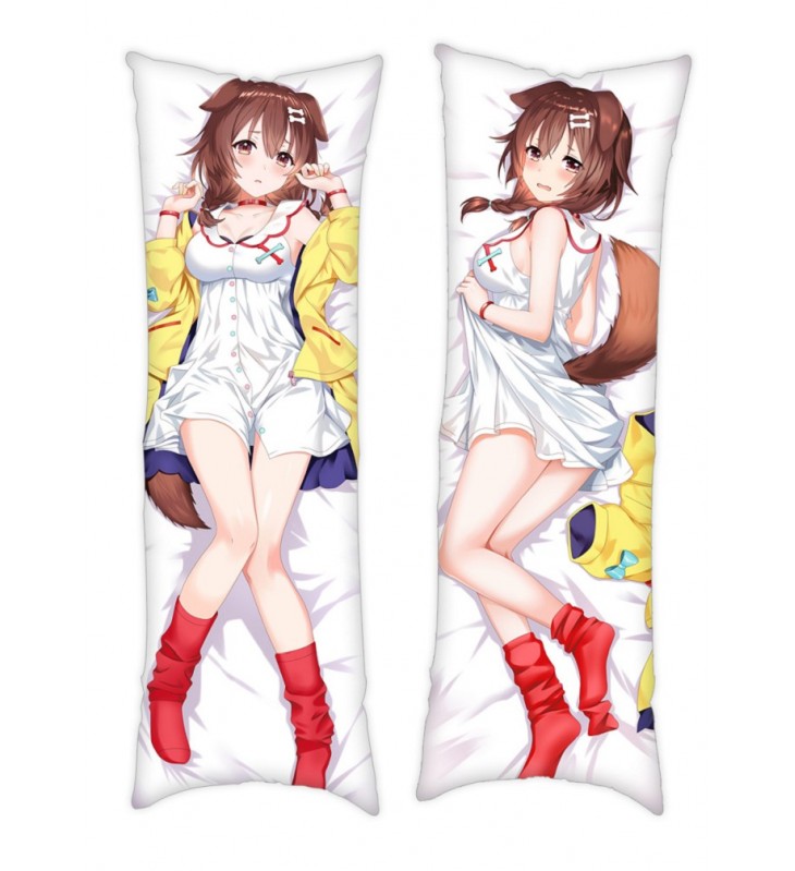 Inugami Korone Anime Dakimakura Japanese Hugging Body PillowCover