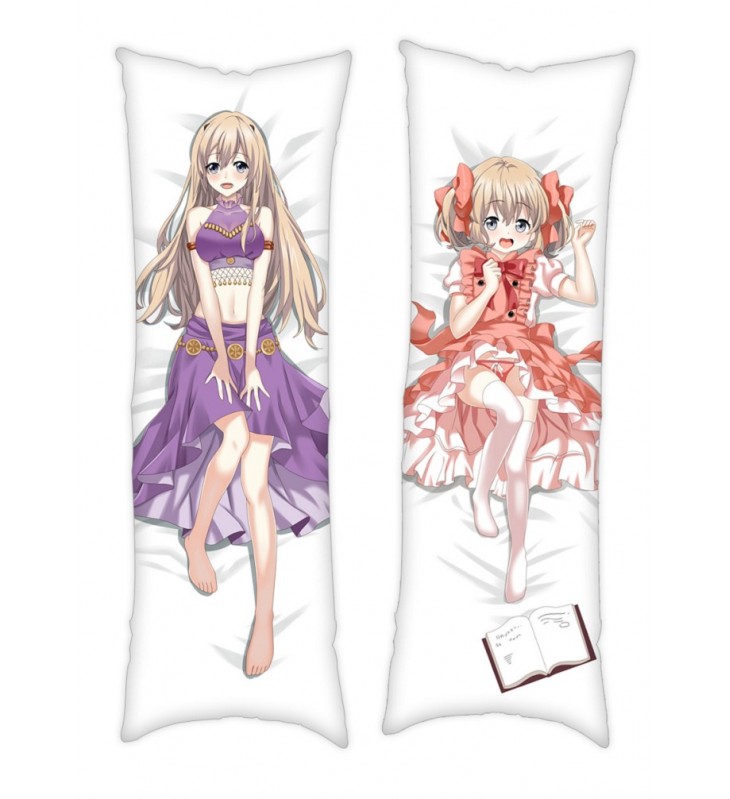 If It's for My Daughter, I'd Even Defeat a Demon Lord Latina Anime Dakimakura Japanese Hugging Body PillowCases