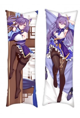 Genshin Impact Keqing Anime Dakimakura Japanese Hugging Body PillowCases