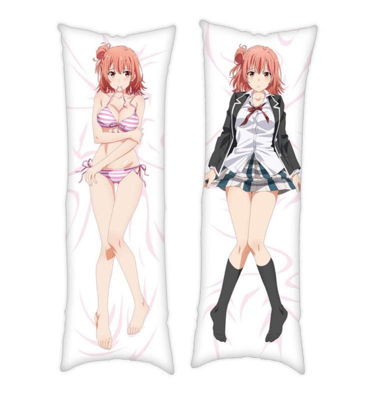 My Youth Romantic Comedy Is Wrong As I Expected Yuigahama Yui Anime Dakimakura Japanese Hugging Body PillowCover