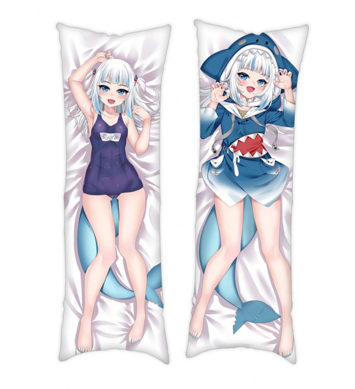 Virtual Youtuber Gawr Gura Anime Dakimakura Pillow Japanese Hugging Body Pillowcase