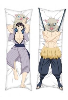 Demon Slayer Kimetsu no Yaiba Hashibira Inosuke Anime Dakimakura Pillow Japanese Hugging Body Pillowcase