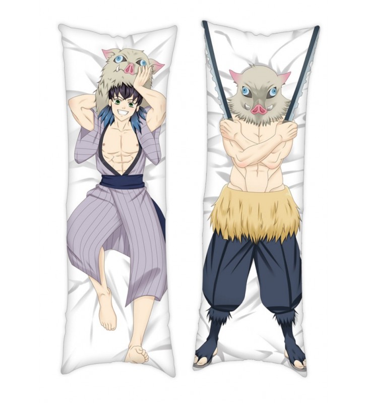 Demon Slayer Kimetsu no Yaiba Hashibira Inosuke Anime Dakimakura Pillow Japanese Hugging Body Pillowcase