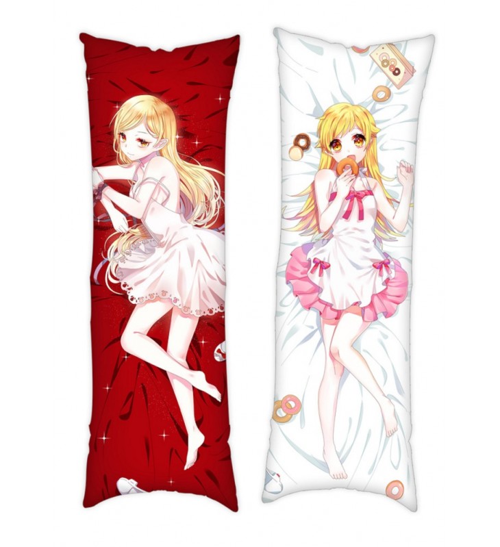 Bakemonogatari Shinobu Oshino Anime Dakimakura Pillow Japanese Hugging Body Pillowcase