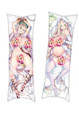 Kuroinu Kedakaki Seijo wa Hakudaku ni Somaru Full body waifu japanese anime pillowcases