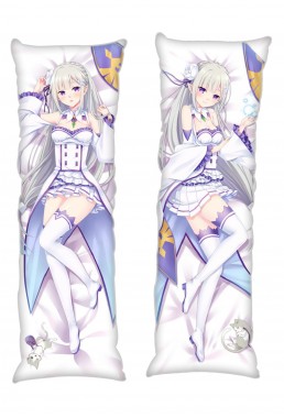 Emilia Re:Life in a different world from zero Anime Dakimakura Japanese Hugging Body PillowCases