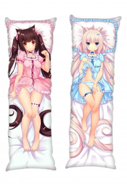 Chocola Vanilla NekoPara Anime Dakimakura Japanese Hugging Body PillowCases