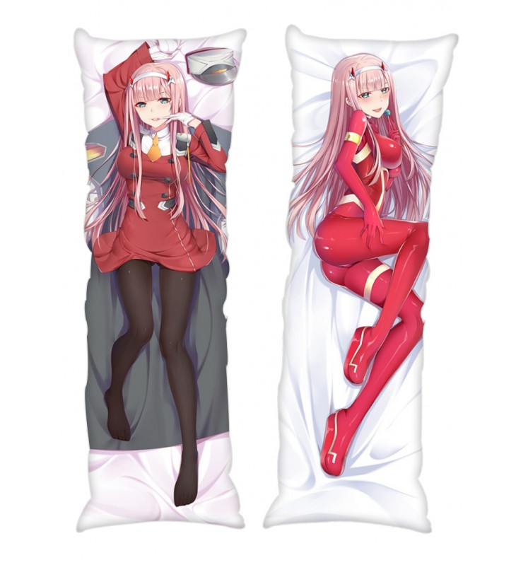 Zero Two 002 DARLING in the FRANXX Anime Dakimakura Japanese Hugging Body PillowCases