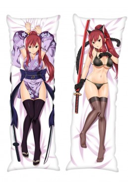 Fairy Tail Erza Scarlet Anime Dakimakura Japanese Hugging Body PillowCases