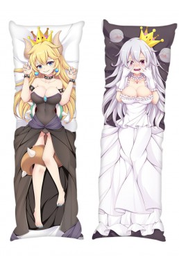 Super Mario Bowsette Princess Bowser Anime Dakimakura Japanese Hugging Body PillowCases