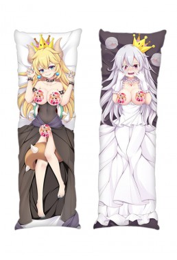 Super Mario Bowsette Princess Bowser Anime Dakimakura Japanese Hugging Body PillowCases