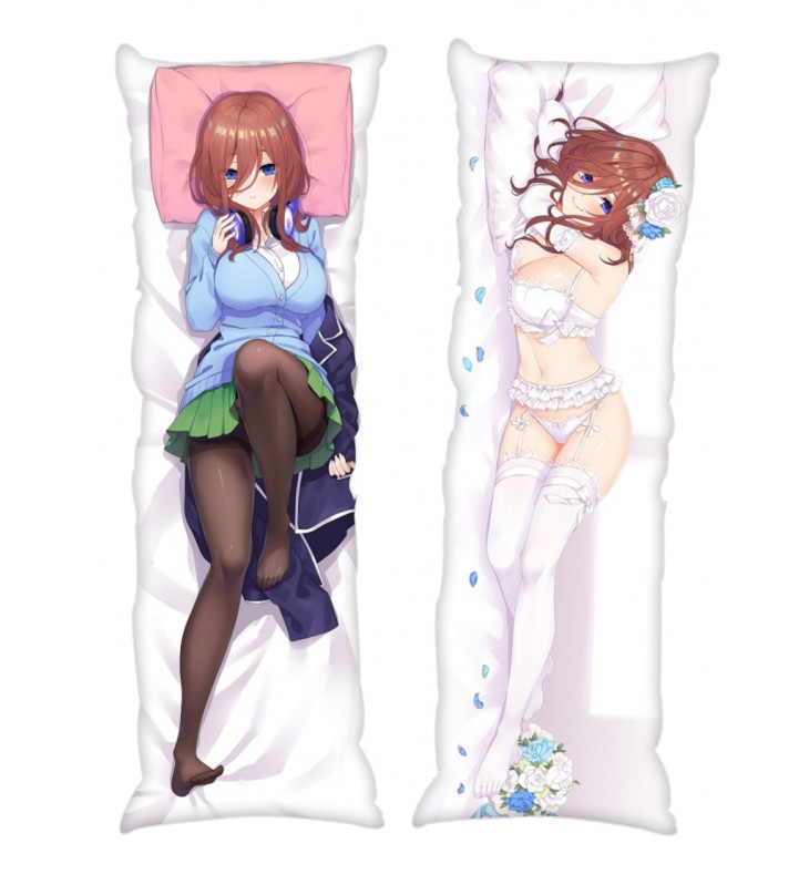 The Quintessential Quintuplets Nakano Miku Anime Dakimakura Japanese Hugging Body PillowCases