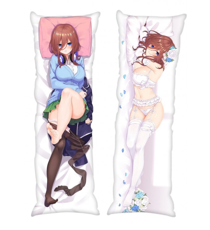 The Quintessential Quintuplets Nakano Miku Anime Dakimakura Japanese Hugging Body PillowCases