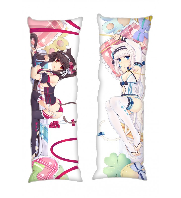 Nekopara Chocola Vanilla Anime Dakimakura Japanese Hugging Body PillowCases