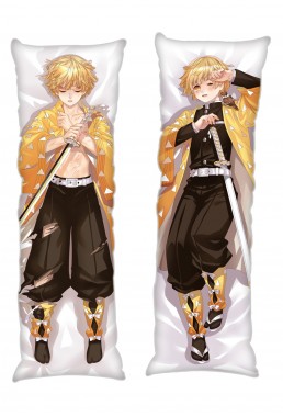 Kimetsu no Yaiba Agatsuma Zenitsu Anime Dakimakura Japanese Hugging Body PillowCases