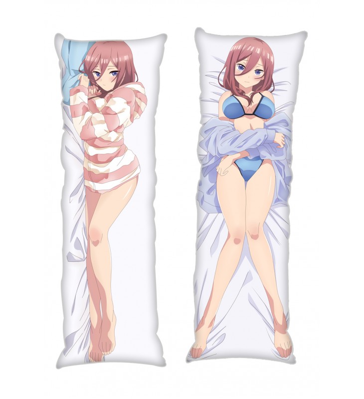 The Quintessential Quintuplets Nakano Miku Anime Dakimakura Japanese Hugging Body PillowCases