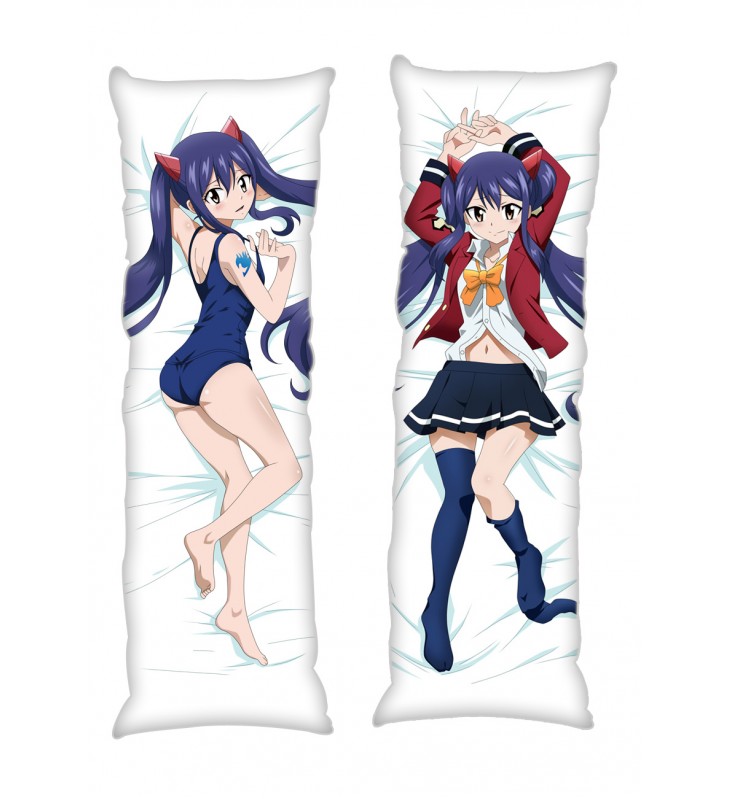 Fairy Tail Wendy Marvell Anime Dakimakura Japanese Hugging Body PillowCases