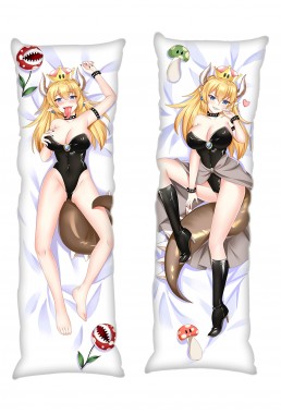 Super Mario Bowsette Princess Bowser Anime Dakimakura Japanese Hugging Body PillowCases