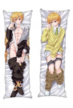 Demon Slayer Kimetsu no Yaiba Agatsuma Zenitsu Anime Dakimakura Japanese Hugging Body PillowCases