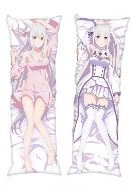 Emilia Re:Life in a different world from zero Anime Dakimakura Japanese Hugging Body PillowCases