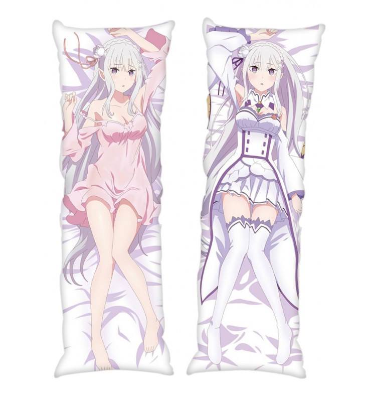 Emilia Re:Life in a different world from zero Anime Dakimakura Japanese Hugging Body PillowCases