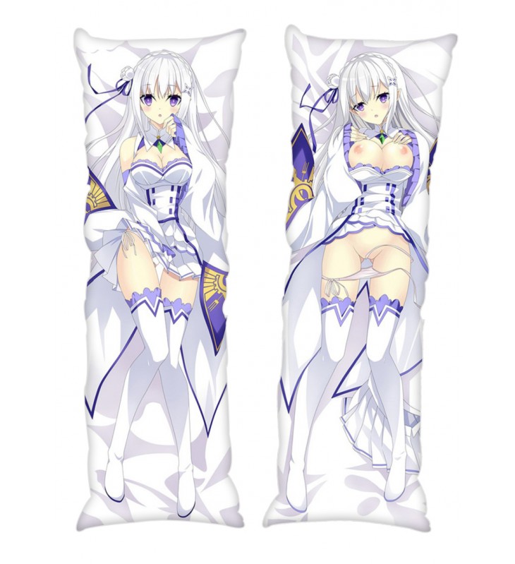 Emilia Re:Life in a different world from zero Anime Dakimakura Japanese Hugging Body PillowCases