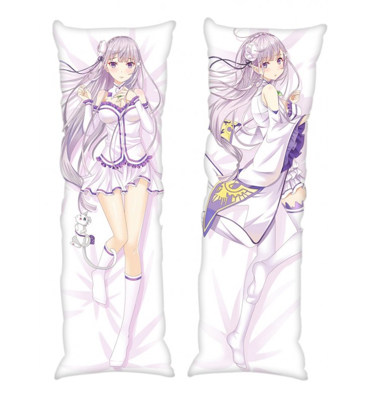 Emilia Re:Life in a different world from zero Anime Dakimakura Japanese Hugging Body PillowCases