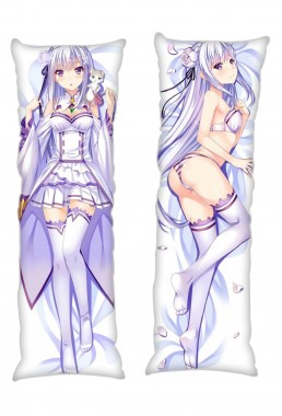 Emilia Re:Life in a different world from zero Anime Dakimakura Japanese Hugging Body PillowCases