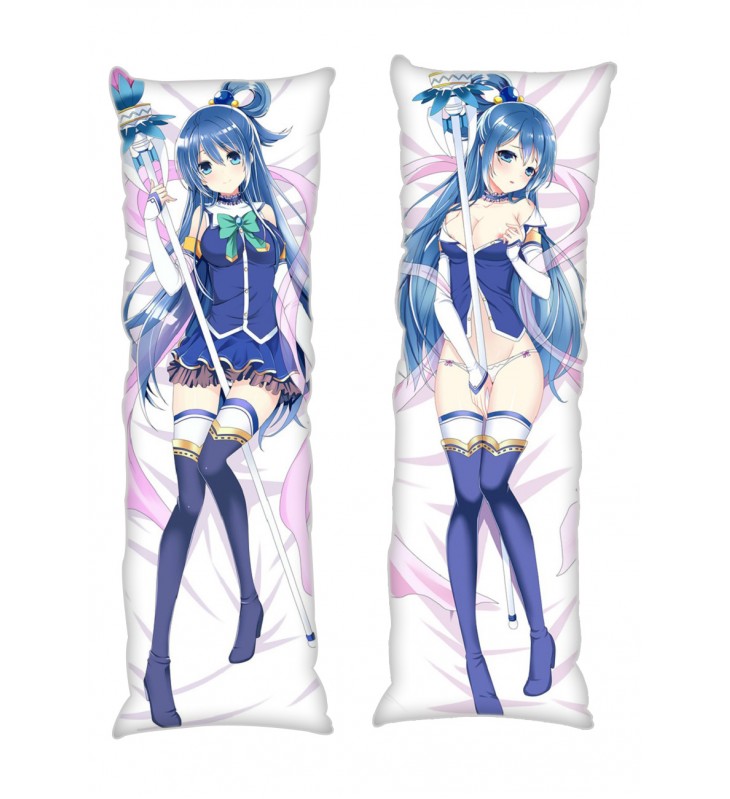 Aqua KonoSuba God s Blessing on This Wonderful World Anime Dakimakura Japanese Hugging Body PillowCases