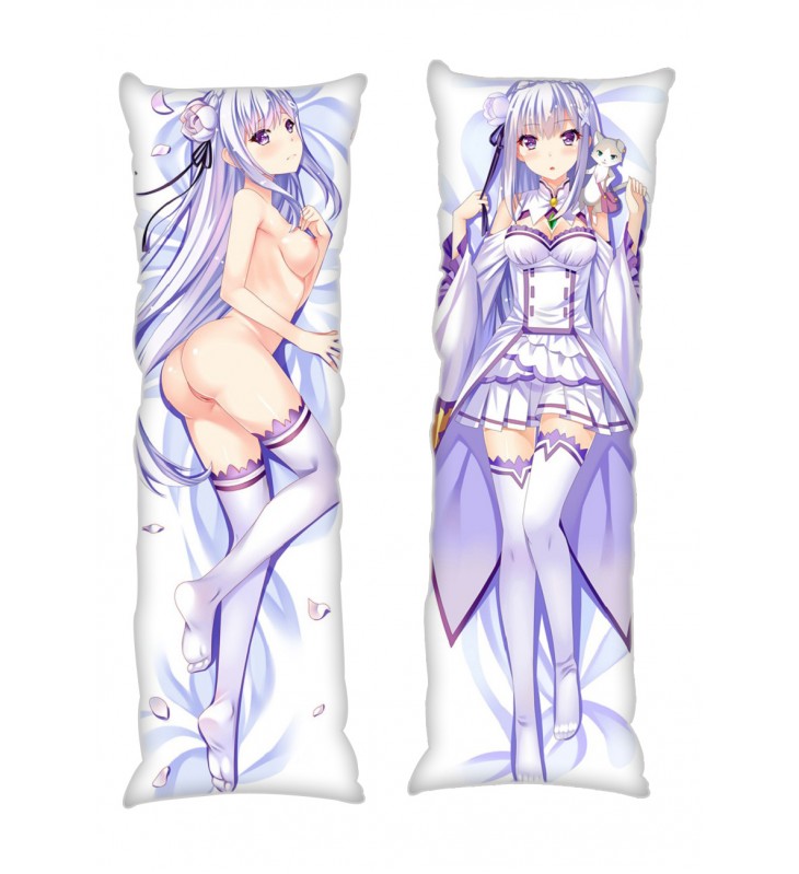 Emilia Re:Life in a different world from zero Anime Dakimakura Japanese Hugging Body PillowCases