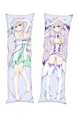 Emilia Re:Life in a different world from zero Anime Dakimakura Japanese Hugging Body PillowCases