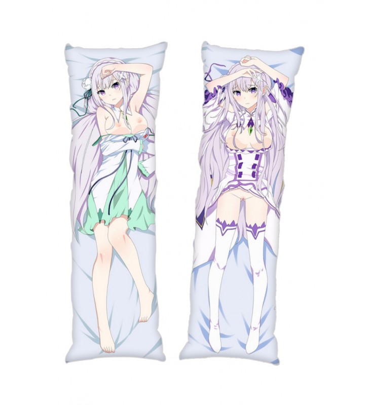 Emilia Re:Life in a different world from zero Anime Dakimakura Japanese Hugging Body PillowCases