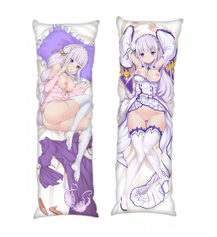 Emilia Re:Life in a different world from zero Anime Dakimakura Japanese Hugging Body PillowCases