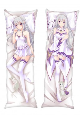 Emilia Re:Life in a different world from zero Anime Dakimakura Japanese Hugging Body PillowCases