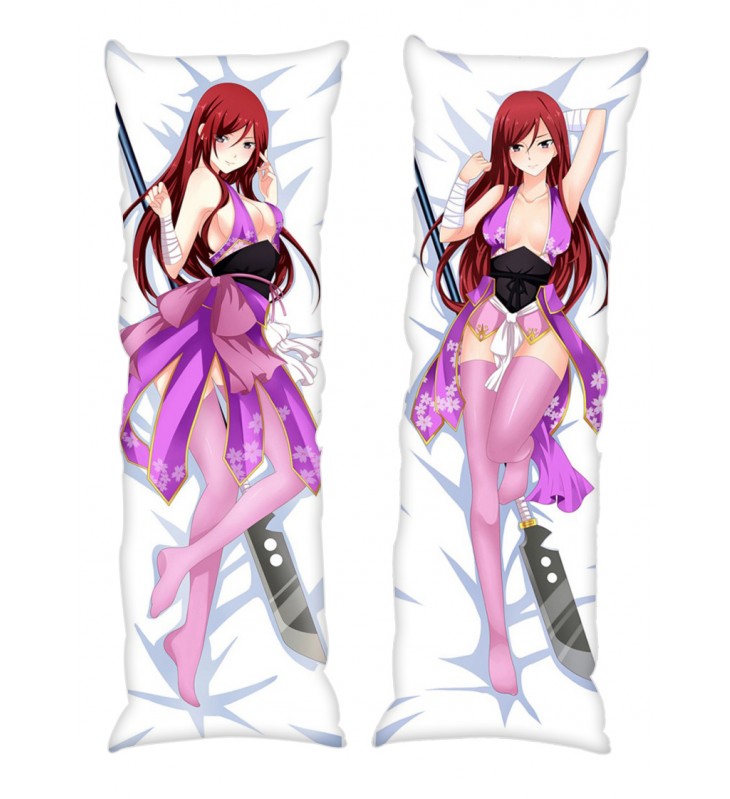 Erza Scarlet Fairy Tail Anime Dakimakura Japanese Hugging Body PillowCases