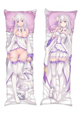 Emilia Re:Life in a different world from zero Anime Dakimakura Japanese Hugging Body PillowCases