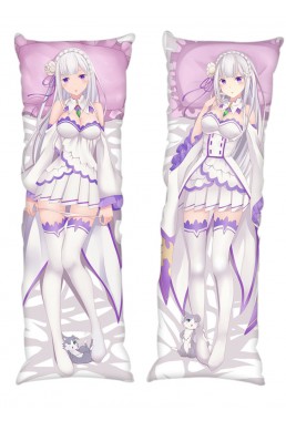 Emilia Re:Life in a different world from zero Anime Dakimakura Japanese Hugging Body PillowCases