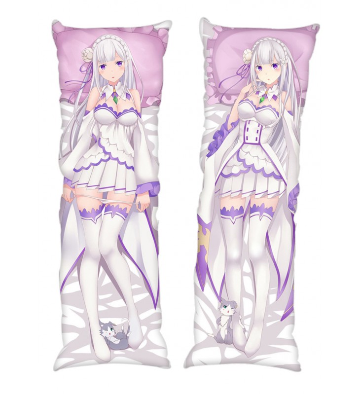 Emilia Re:Life in a different world from zero Anime Dakimakura Japanese Hugging Body PillowCases