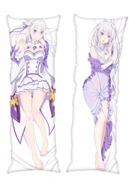 Emilia Re:Life in a different world from zero Anime Dakimakura Japanese Hugging Body PillowCases