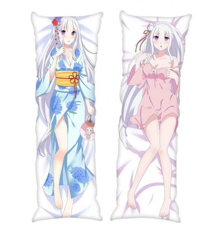 Emilia Re:Life in a different world from zero Anime Dakimakura Japanese Hugging Body PillowCases