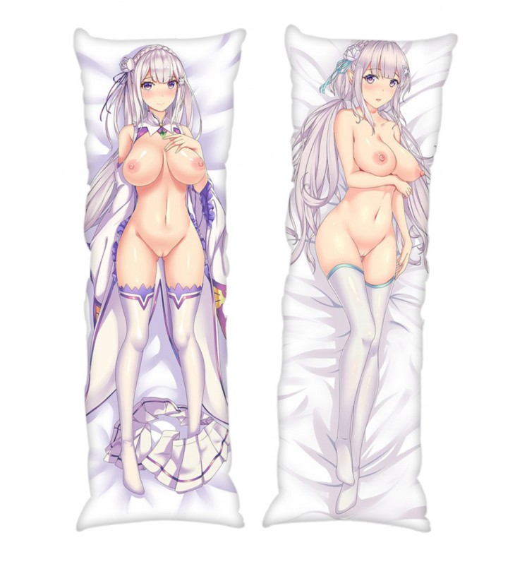 Emilia Re:Life in a different world from zero Anime Dakimakura Japanese Hugging Body PillowCases