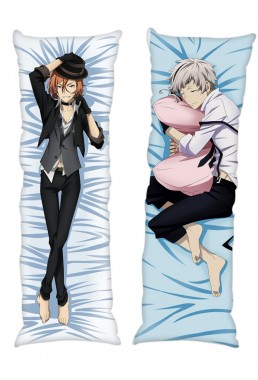 Chuuya Nakahara and Atsushi Nakajima Bungou Stray Dogs Anime Dakimakura Japanese Hugging Body PillowCases