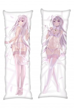 Emilia Re:Life in a different world from zero Anime Dakimakura Japanese Hugging Body PillowCases