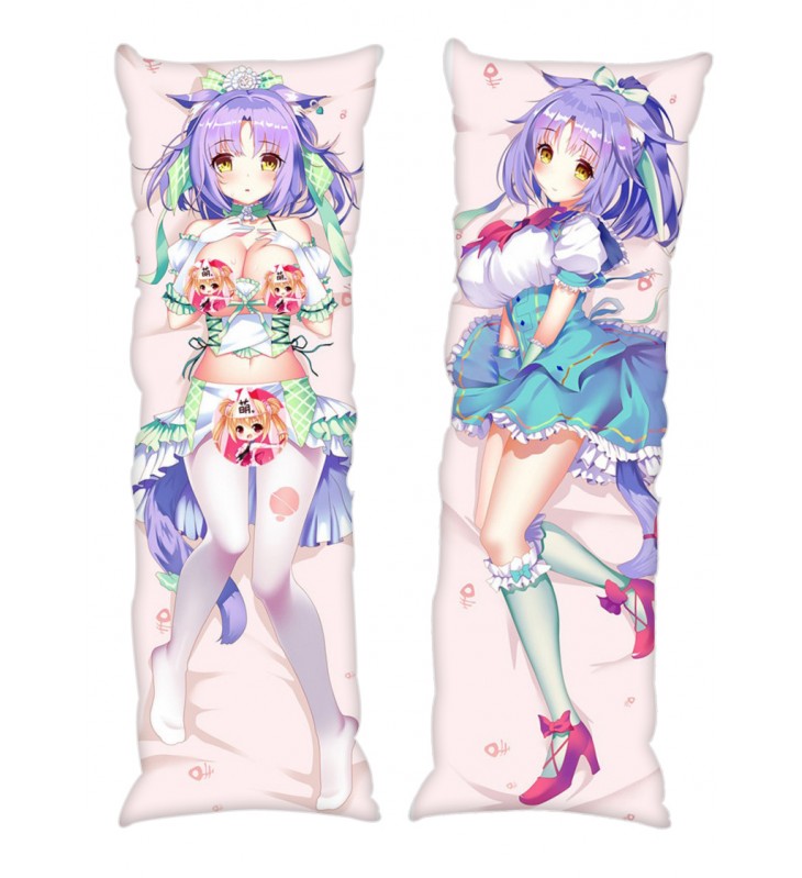 Cinnamon Nekopara Anime Dakimakura Japanese Hugging Body PillowCases