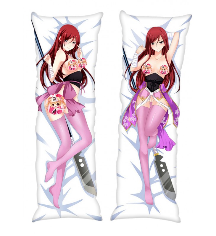 Erza Scarlet Fairy Tai Anime Dakimakura Japanese Hugging Body PillowCases