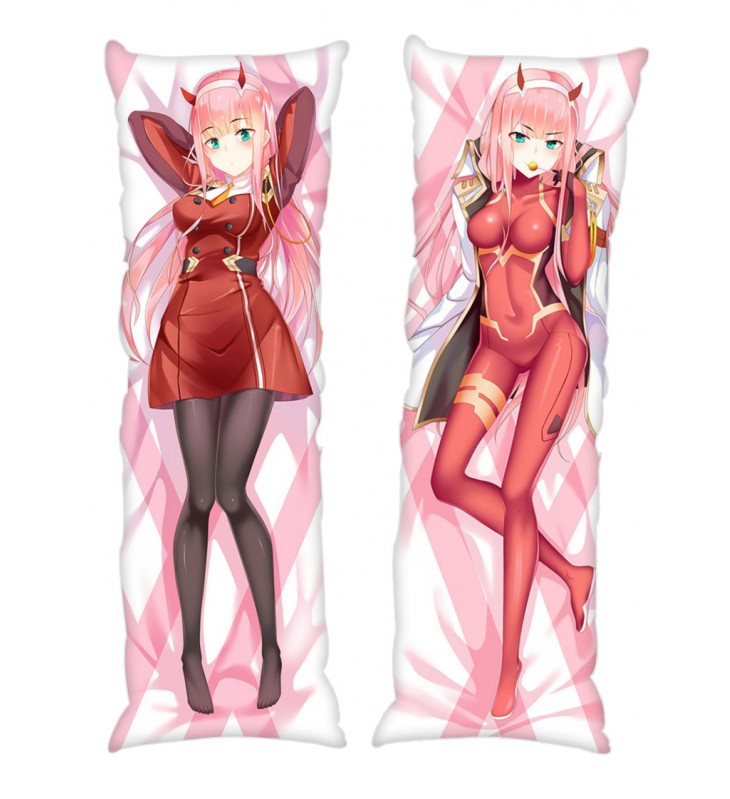 Zero Two 002 DARLING in the FRANXX Anime Dakimakura Japanese Hugging Body PillowCases