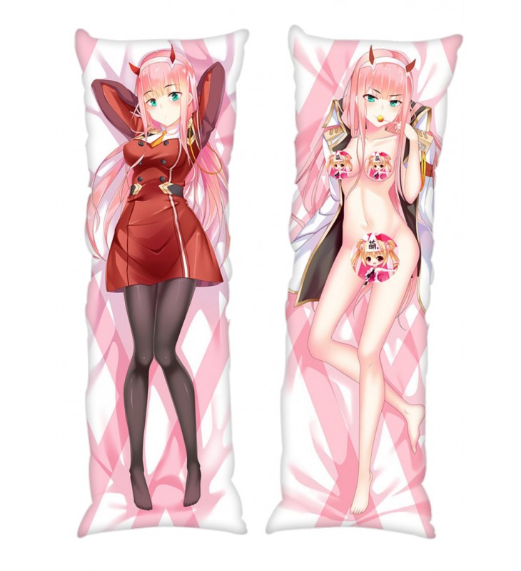 Zero Two 002 DARLING in the FRANXX Anime Dakimakura Japanese Hugging Body PillowCases